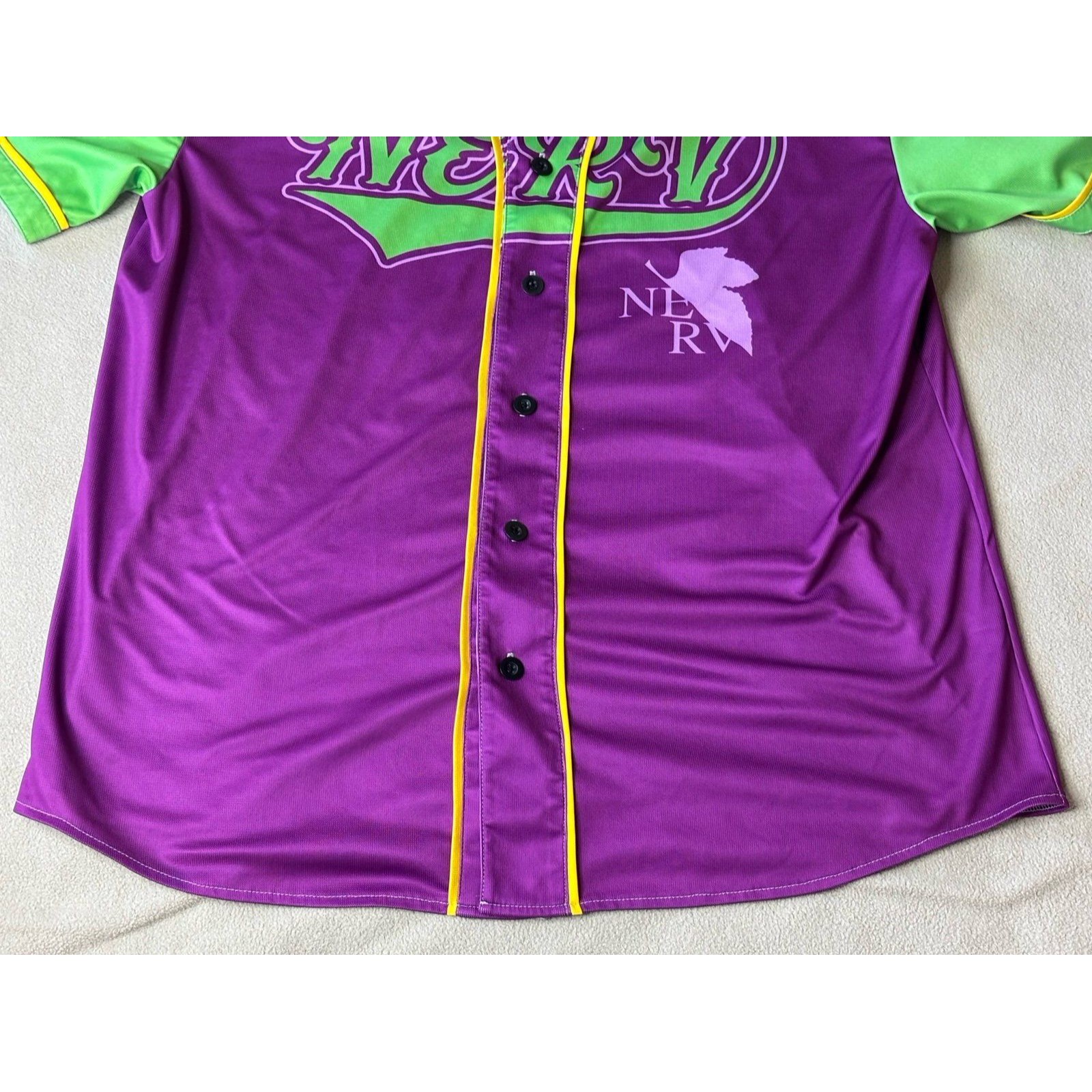 Neon Genesis Evangelion Anime Ape Jersey Baseball Size Xl #01 Shinji — image 2 of 8
